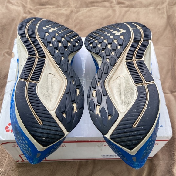 Nike Zoom Pegasus 35 In Men’s Size 9.5 very hard to find Carolina Blue OffWhite - Picture 6 of 15